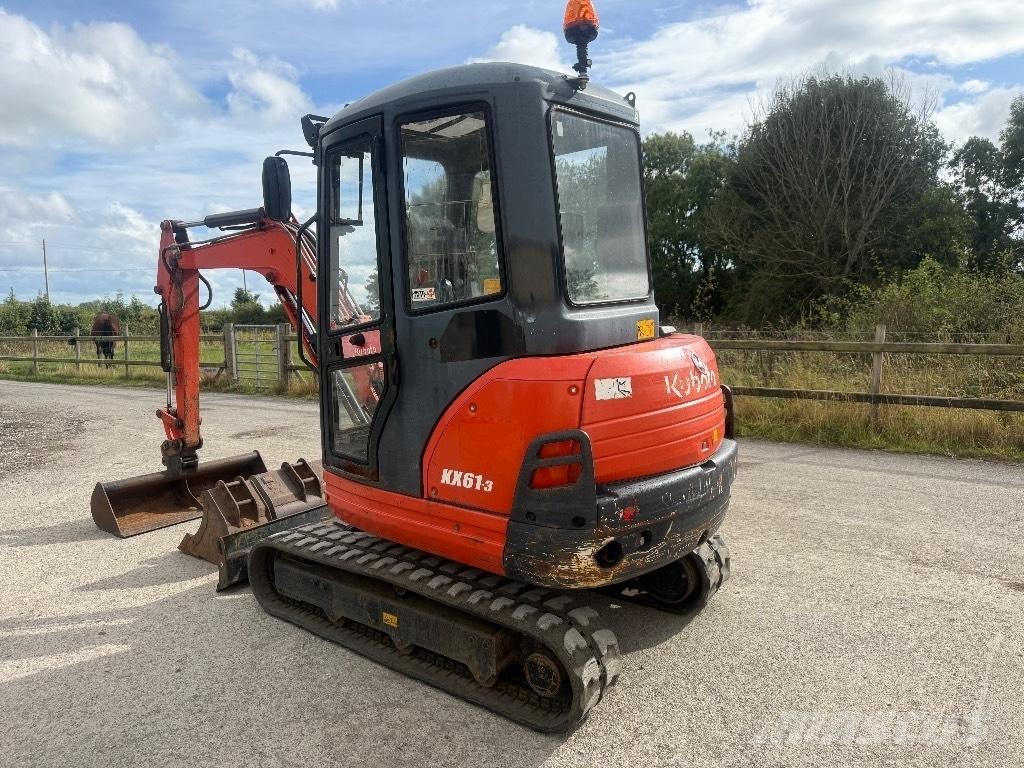 Kubota KX 61-3 Minikaivukoneet < 7t