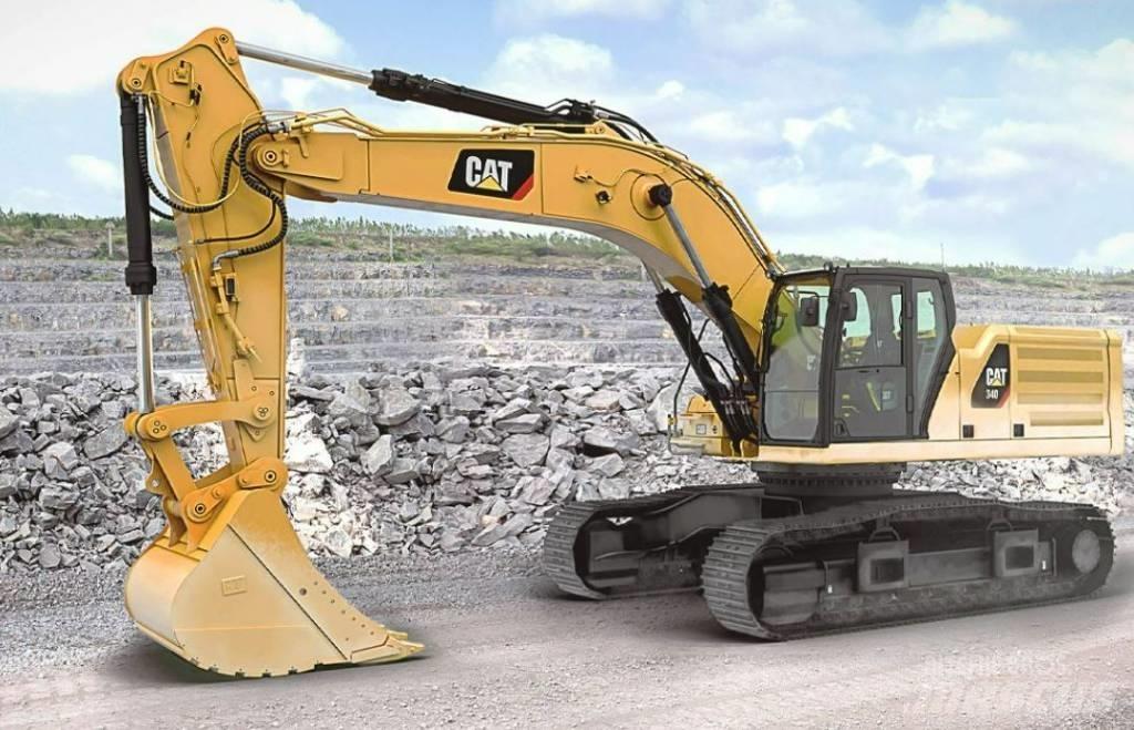CAT 340 UTHYRES Telakaivukoneet