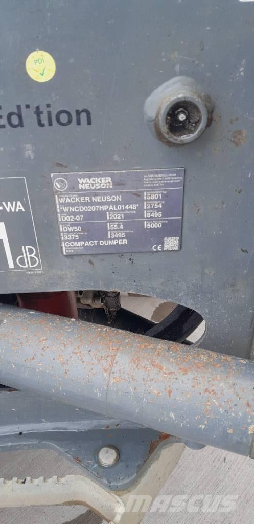 Wacker Neuson DW 50 Minidumpperit