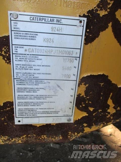 CAT 924 Pyöräkuormaajat