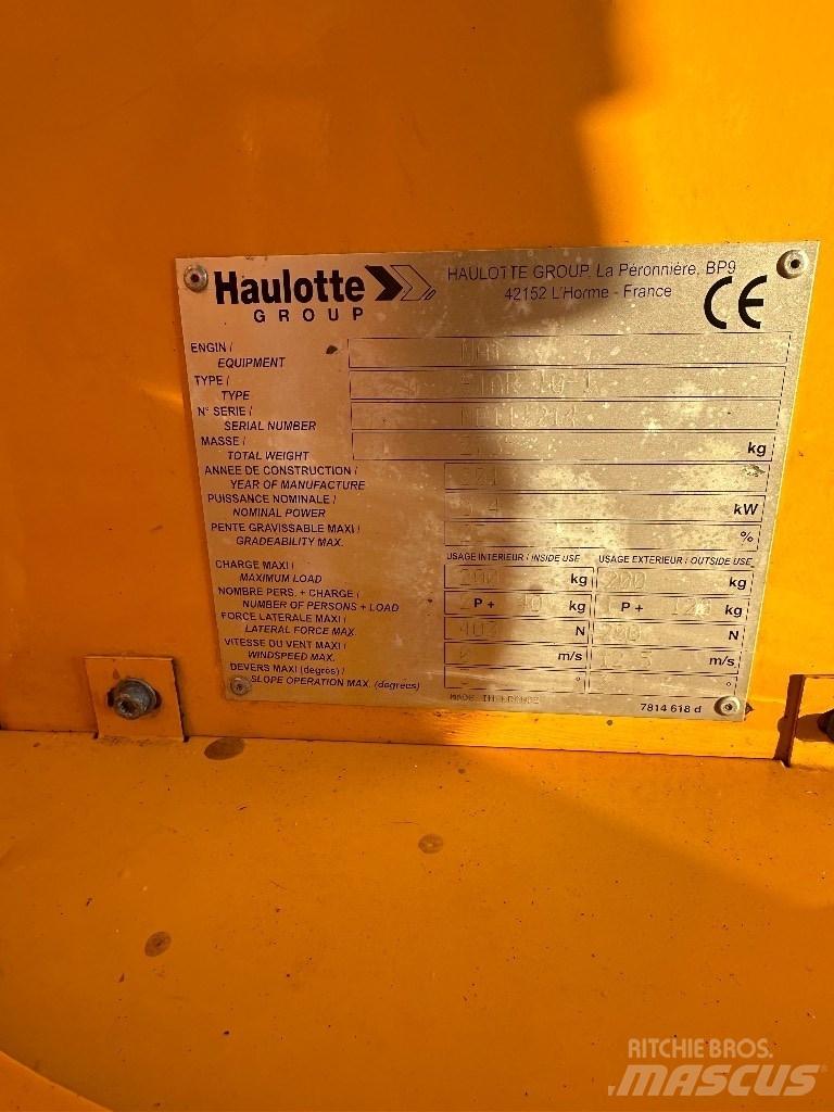 Haulotte Star 10 Henkilönostimet ja nostolaitteet