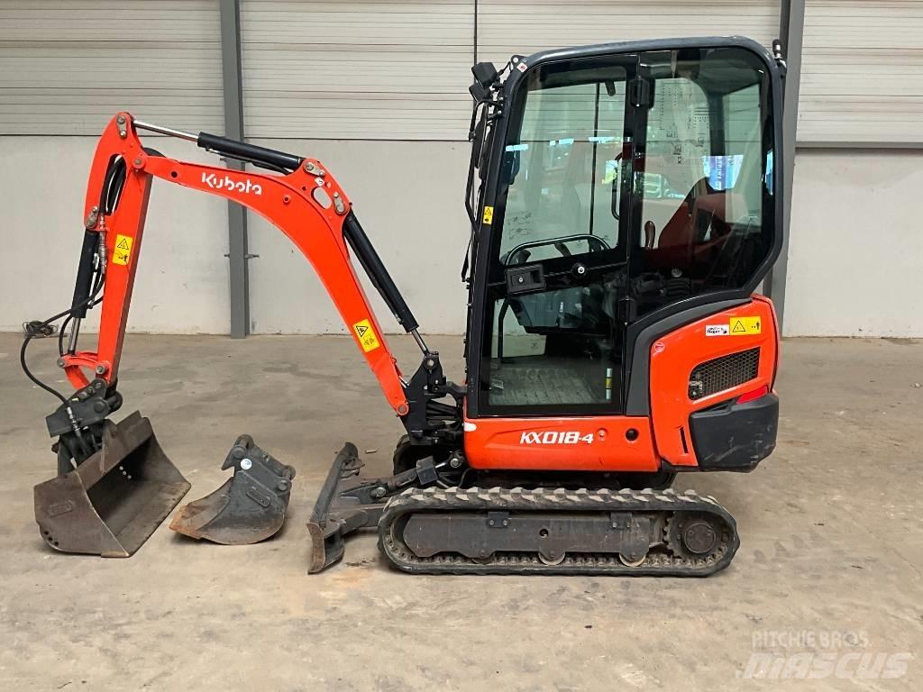 Kubota KX 018-4 Minikaivukoneet < 7t