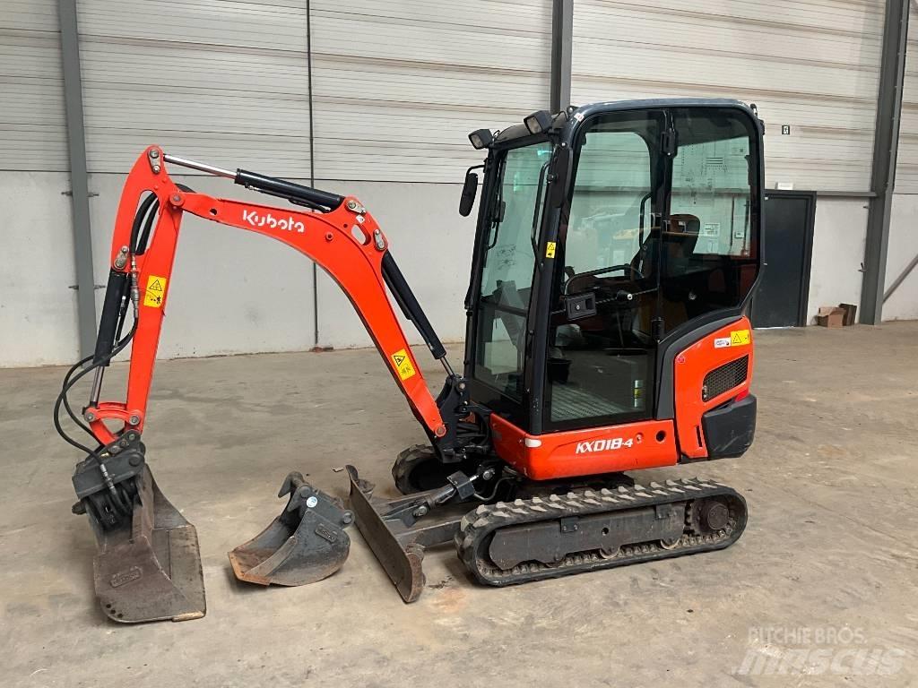 Kubota KX 018-4 Minikaivukoneet < 7t