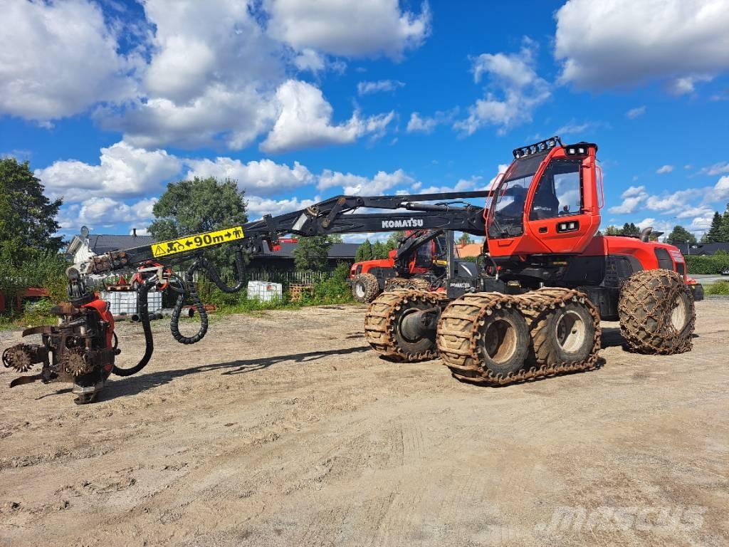 Komatsu 931 Harvesterit