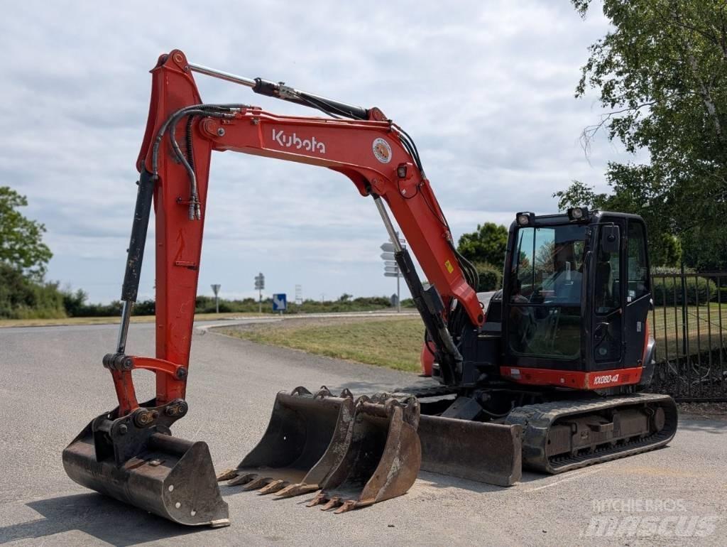 Kubota KX 080-4 Midikaivukoneet 7t - 12t