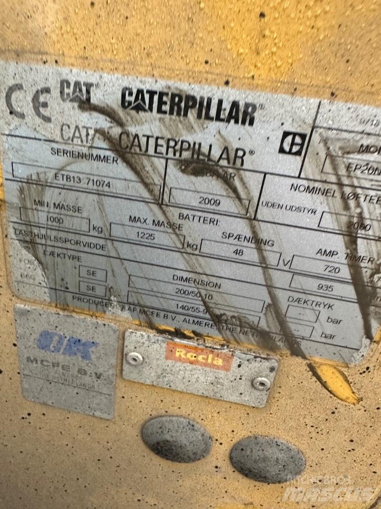 CAT EP20 Sähkötrukit