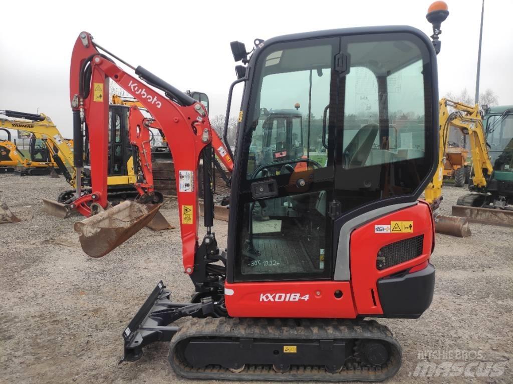 Kubota KX 018-4 Minikaivukoneet < 7t