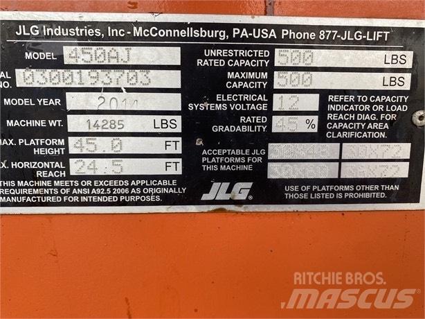 JLG 450 AJ Kuukulkijat