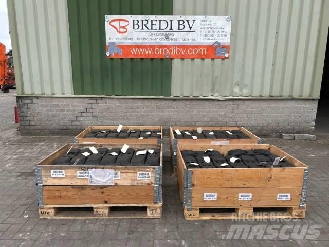 Rubber Pads Ketjut, telat ja alustat