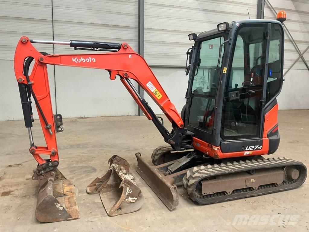 Kubota U 27-4 Minikaivukoneet < 7t