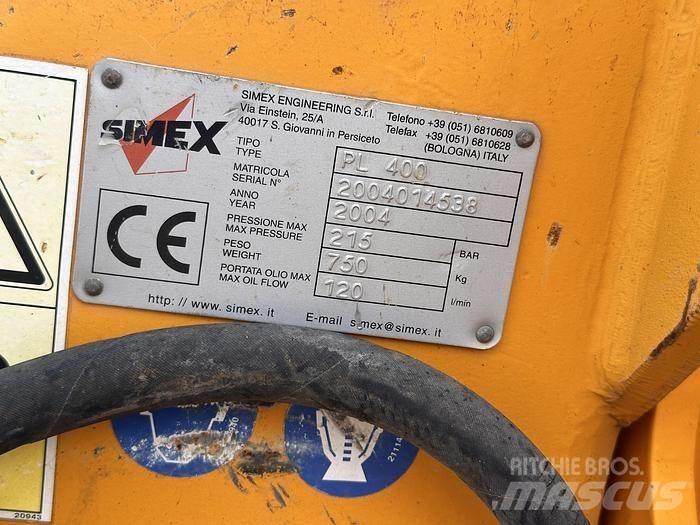 Simex PL400 Jyrsimet
