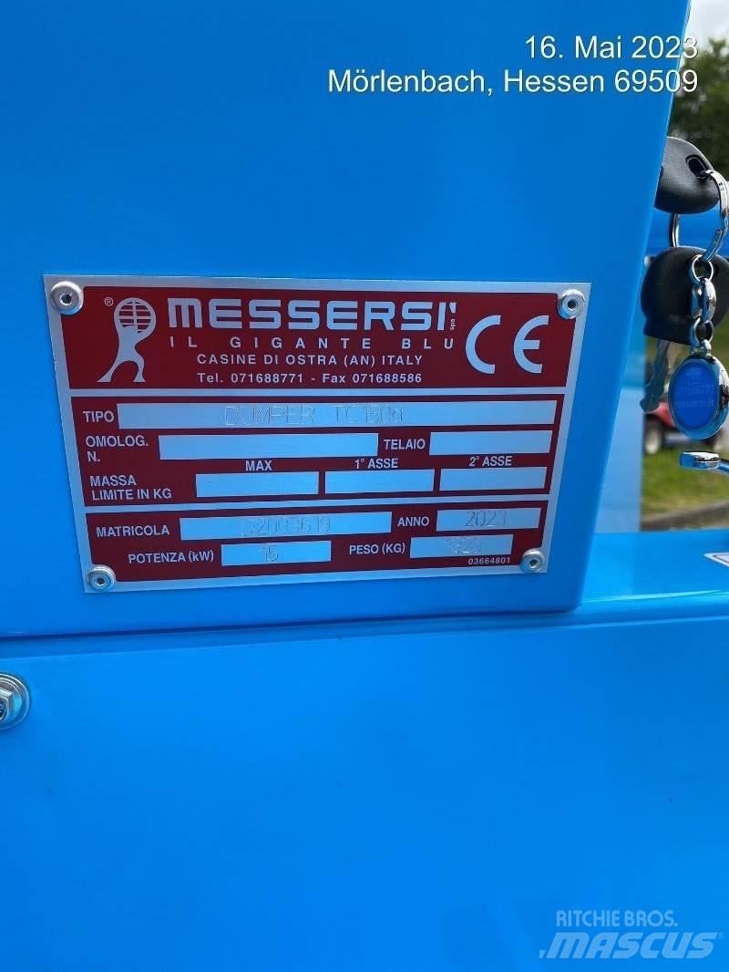 Messersi TC150d Minidumpperit