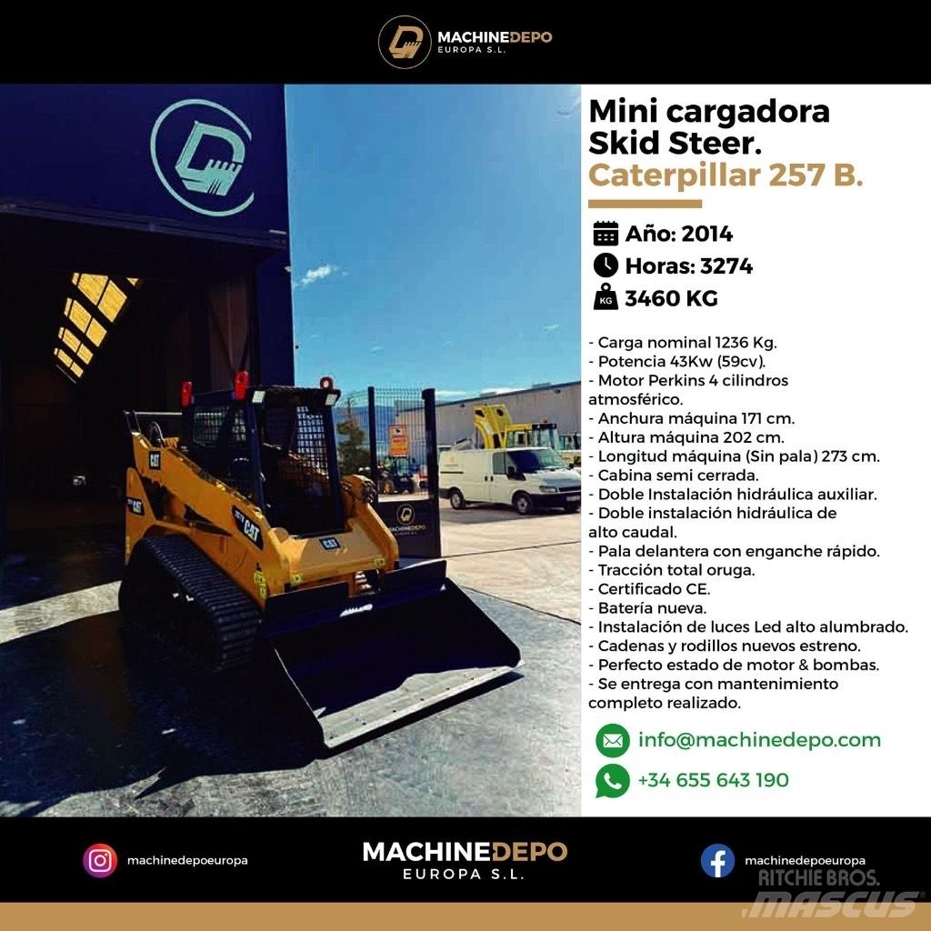 CAT 257 B Telakuormaajat