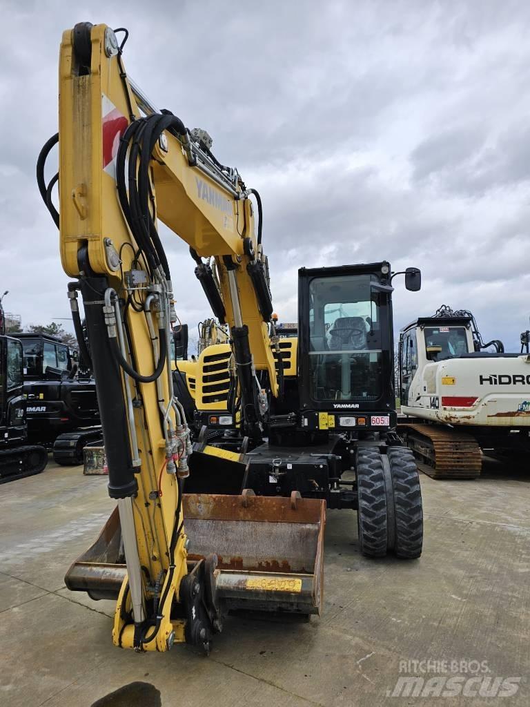 Yanmar B 95 W Pyöräkaivukoneet
