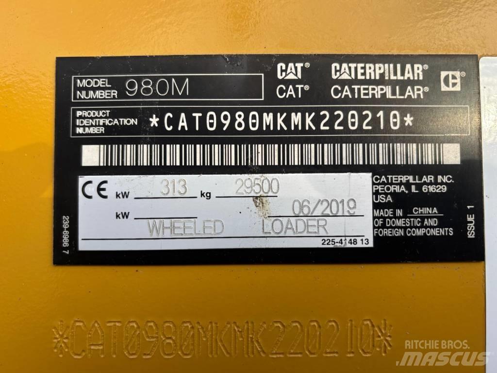 CAT 980 M Pyöräkuormaajat