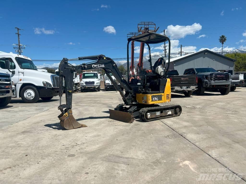 John Deere 17G Minikaivukoneet < 7t