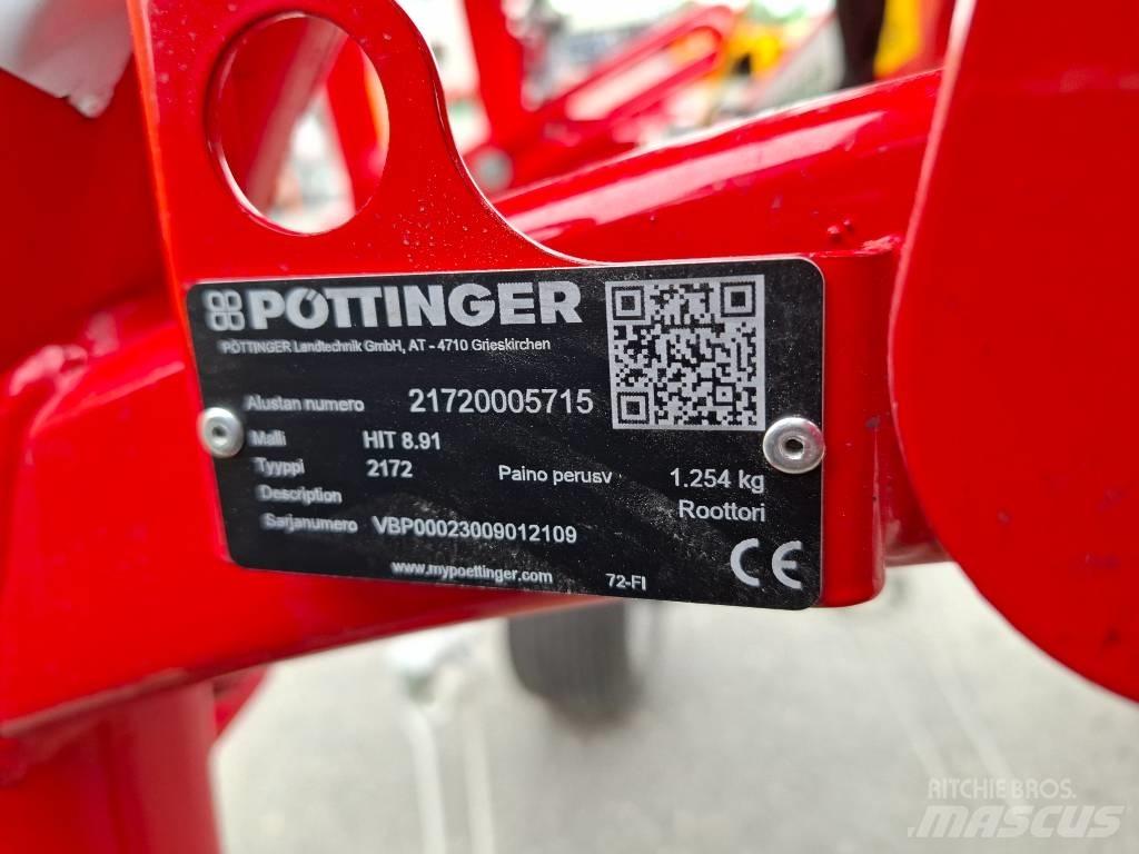 Pöttinger Hit 8.91 Pöyhimet ja haravat