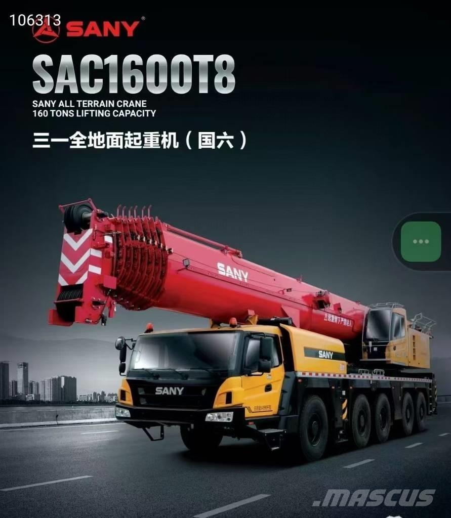 Sany SANY 160 Tons Mobiilinosturit