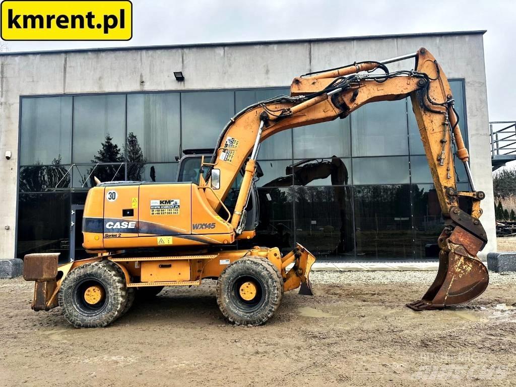 CASE WX 145 Pyöräkaivukoneet