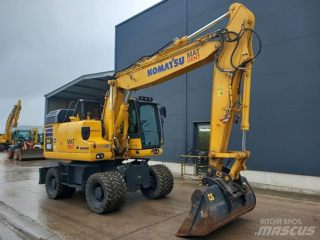 Komatsu PW180-11E0 Pyöräkaivukoneet
