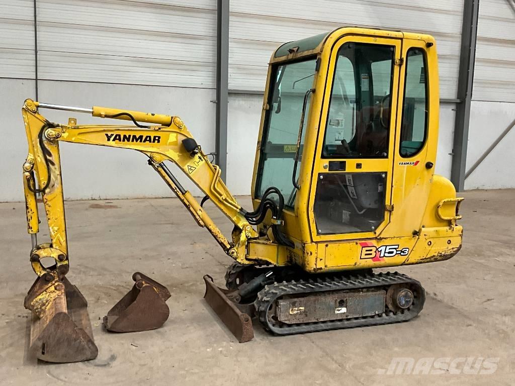 Yanmar B 15 Minikaivukoneet < 7t