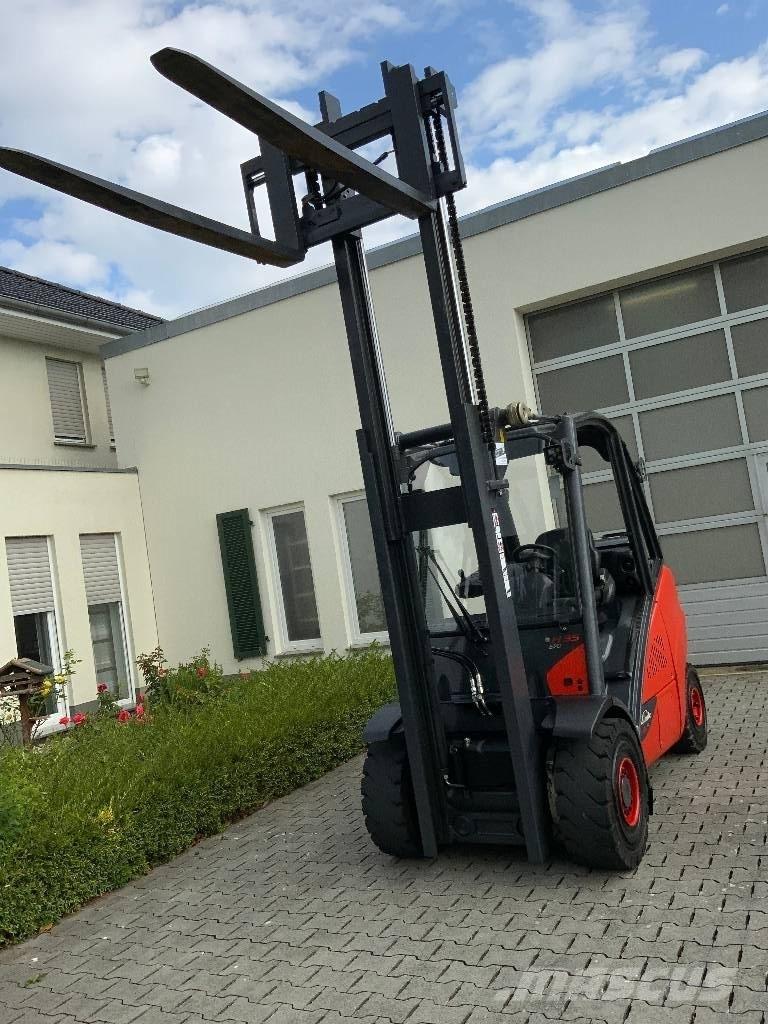 Linde H35T-02 Nestekaasutrukit
