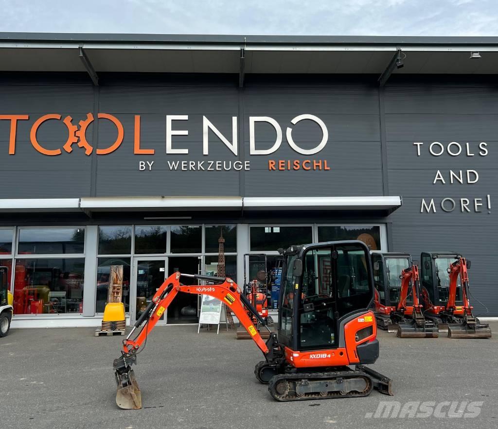 Kubota KX 018-4 Minikaivukoneet < 7t