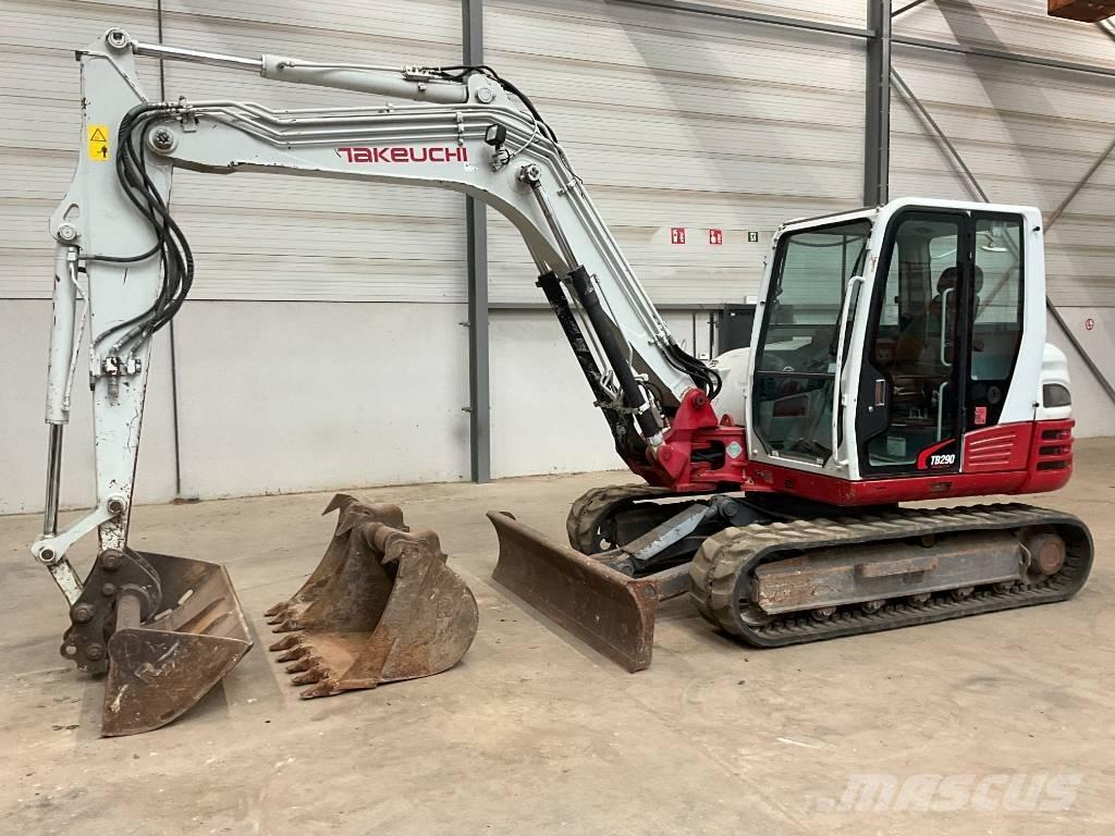 Takeuchi TB 290 Midikaivukoneet 7t - 12t