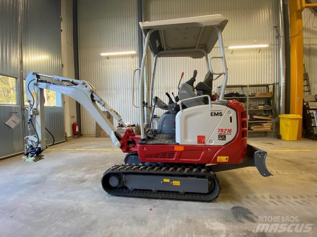 Takeuchi TB 216 A Minikaivukoneet < 7t