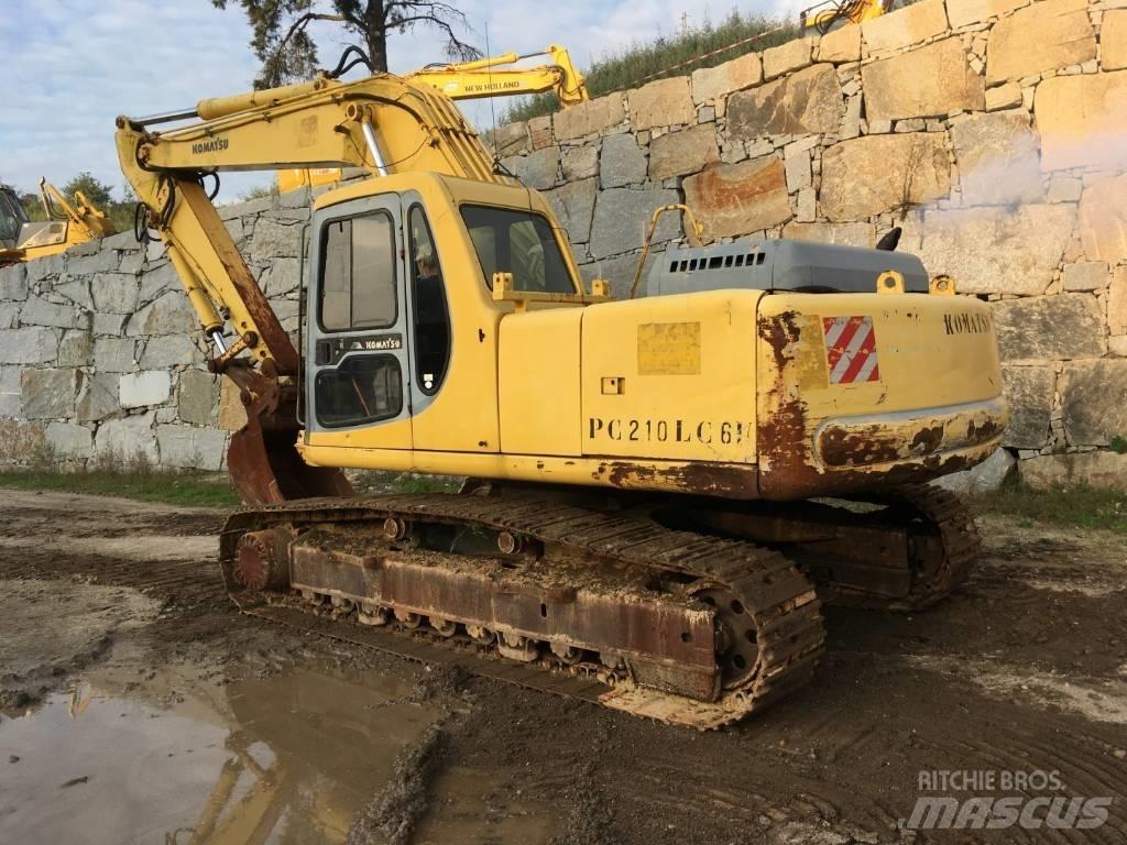 Komatsu PC210LC-6K Telakaivukoneet