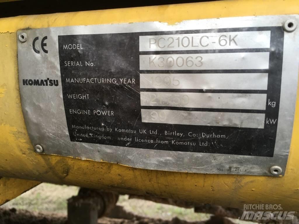 Komatsu PC210LC-6K Telakaivukoneet