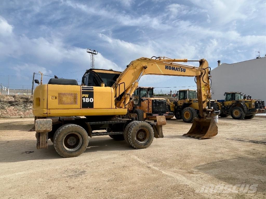 Komatsu PW 180 Pyöräkaivukoneet