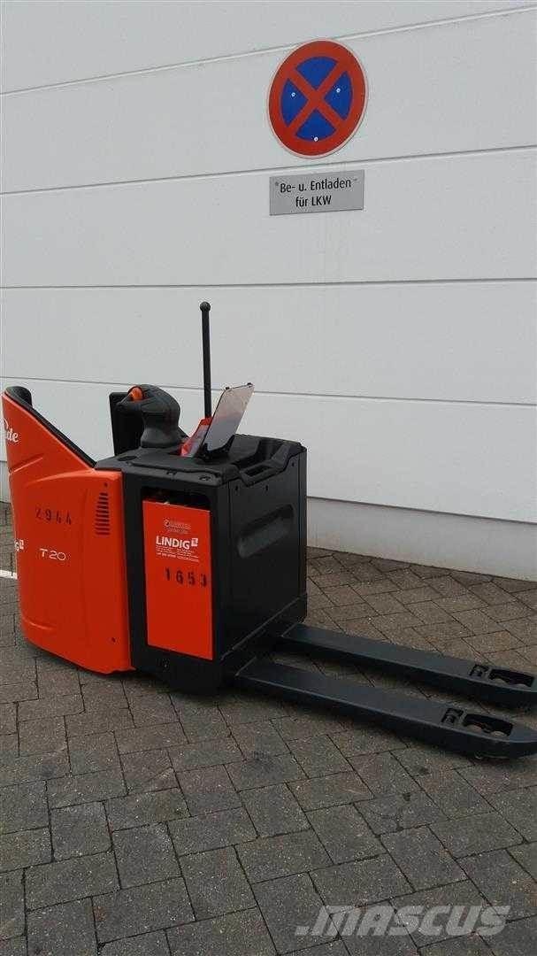 Linde T20SP Ajettavat pinoamisvaunut