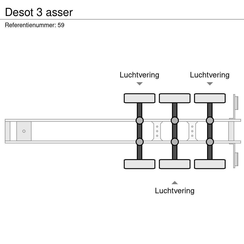 Desot 3 asser Muut puoliperävaunut