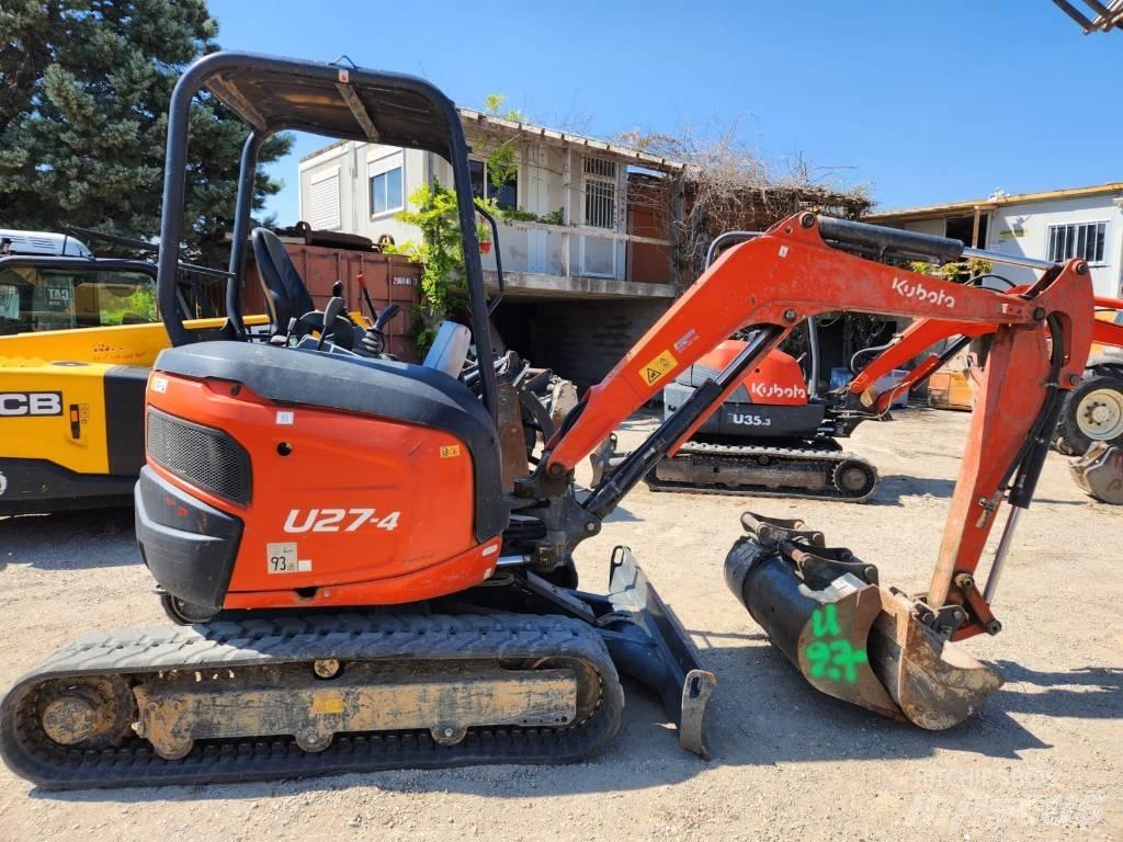 Kubota U 27-4 Minikaivukoneet < 7t