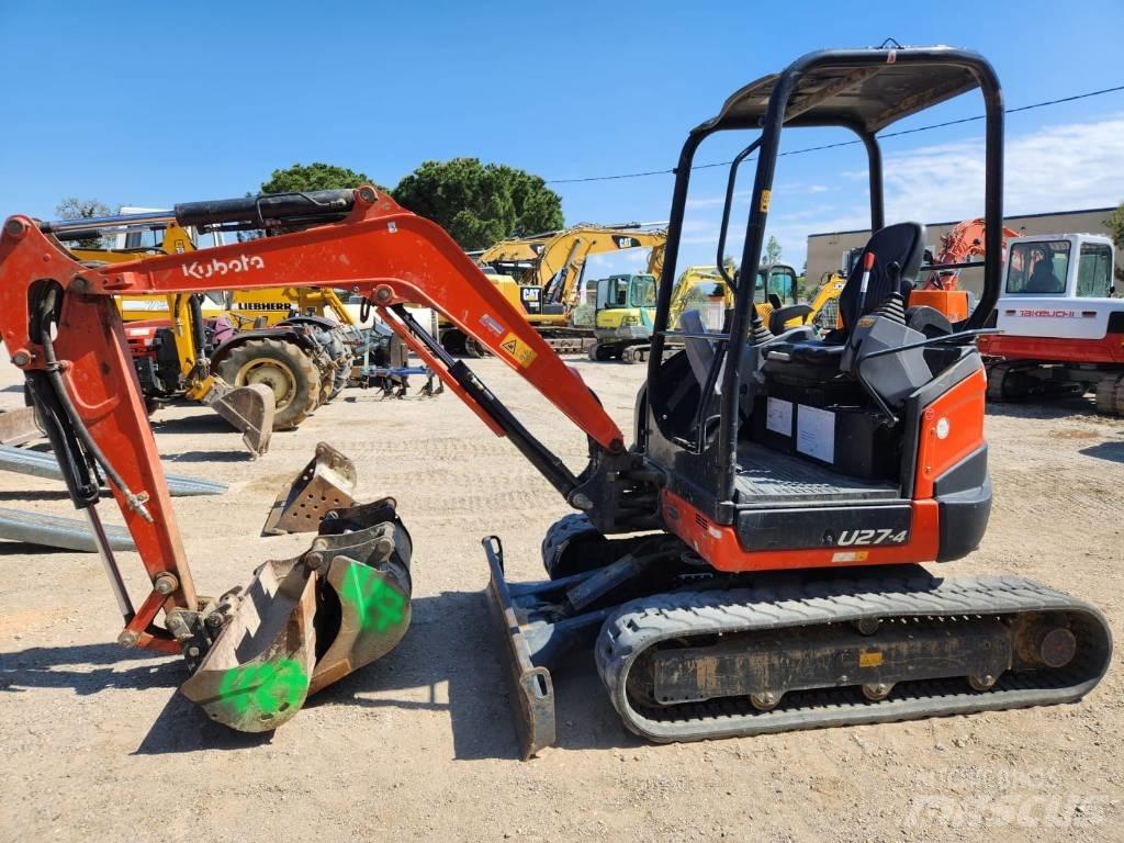 Kubota U 27-4 Minikaivukoneet < 7t