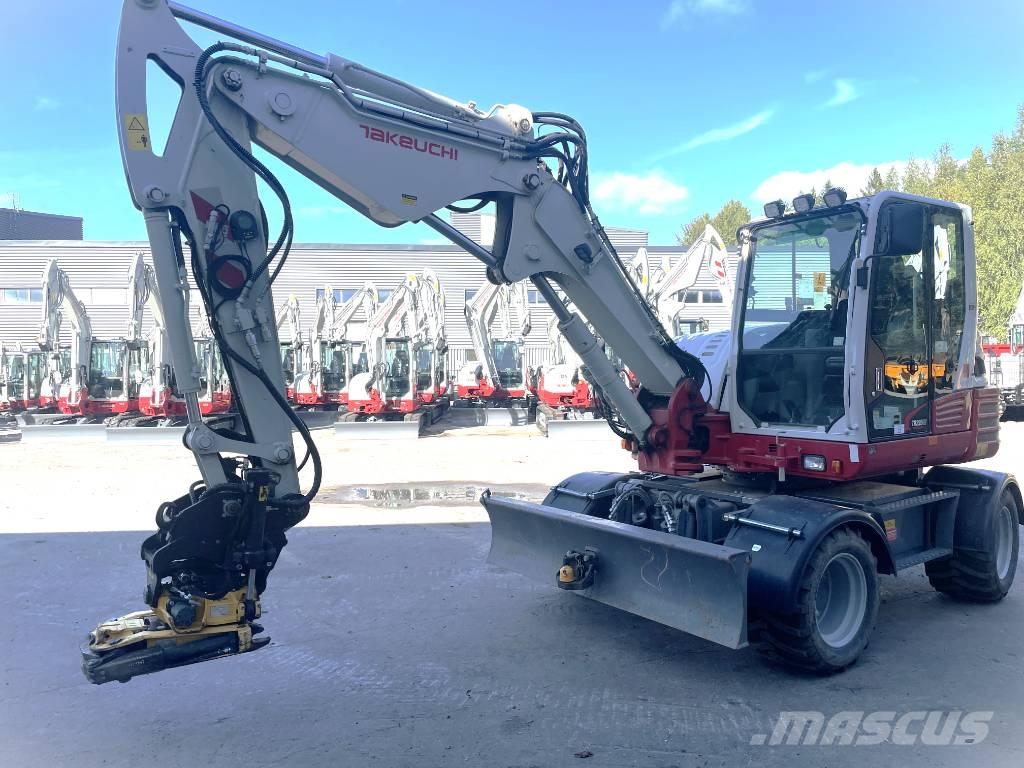 Takeuchi TB 295 W Pyöräkaivukoneet