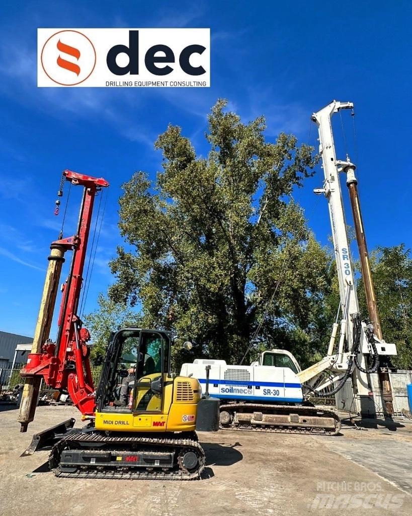Soilmec SR30 Paalutuskoneet