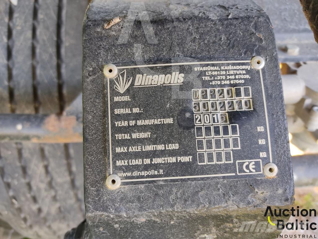 Dinapolis DPP20 Sora- ja kippiperävaunut