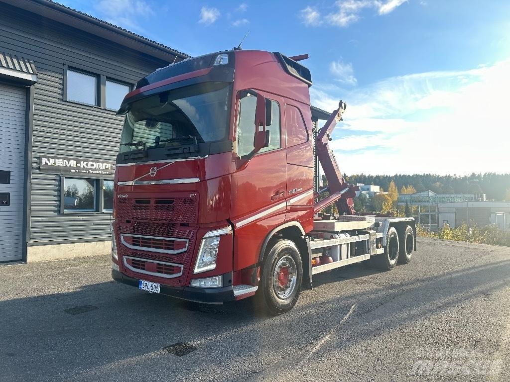 Volvo FH13 540 6x4 Koukkulava kuorma-autot