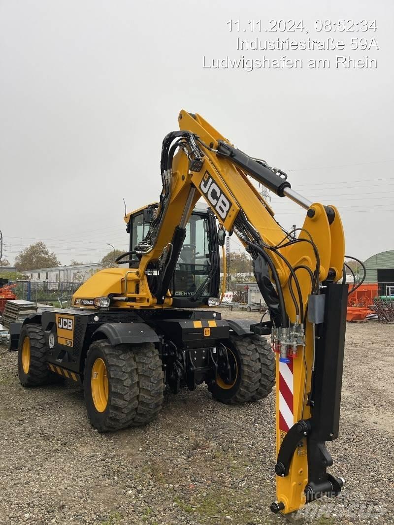JCB HydraDig 110W Pyöräkaivukoneet