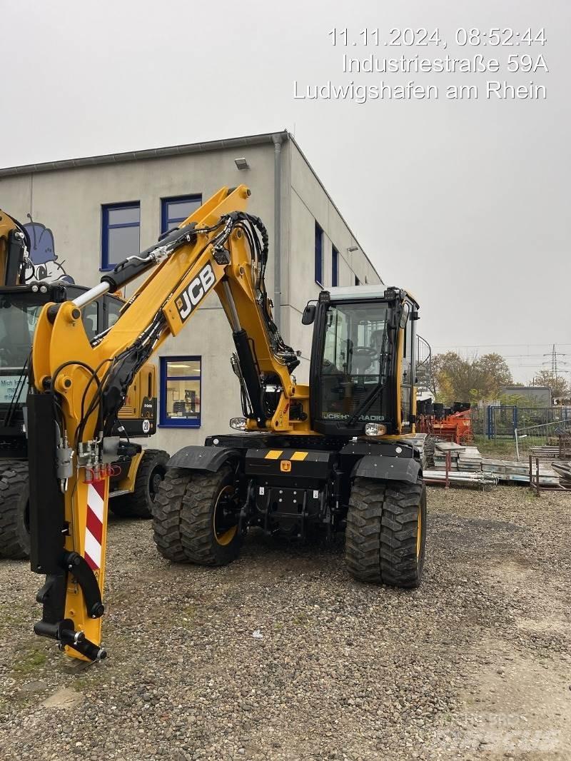 JCB HydraDig 110W Pyöräkaivukoneet