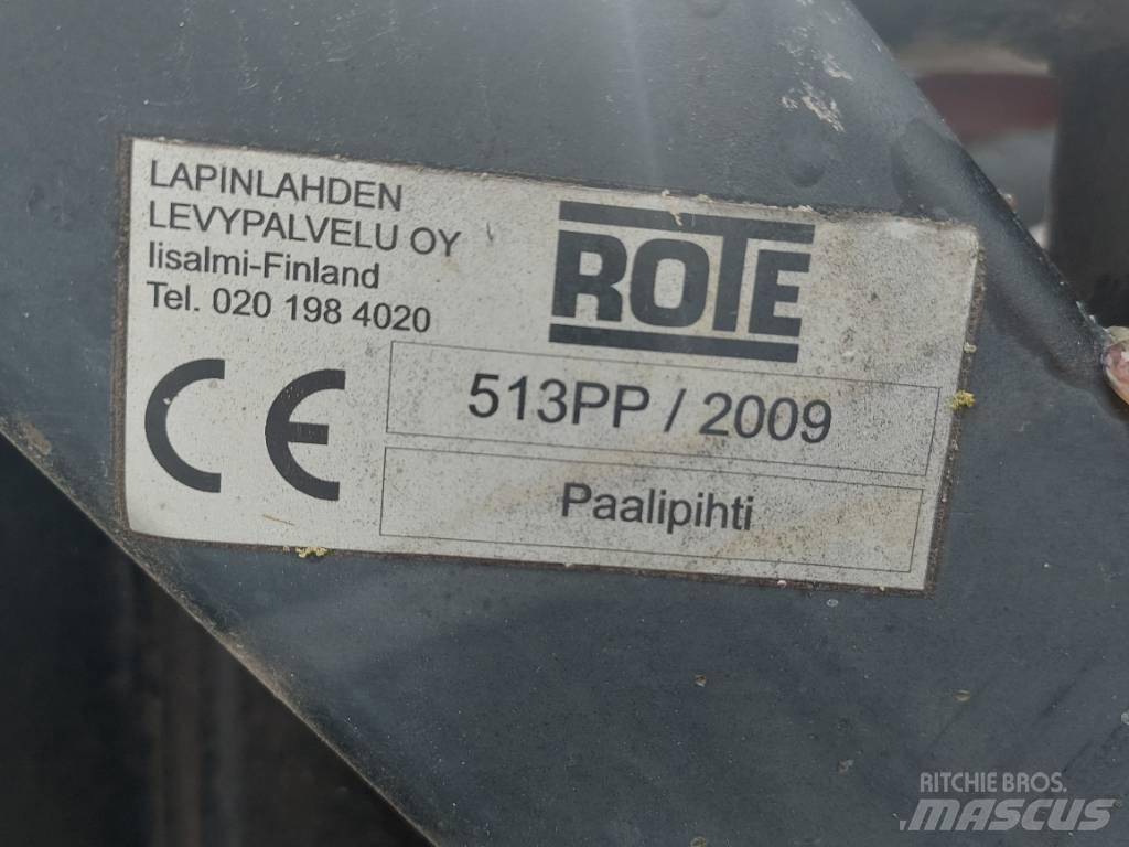 Rote 513PP Etukuormaimen varusteet