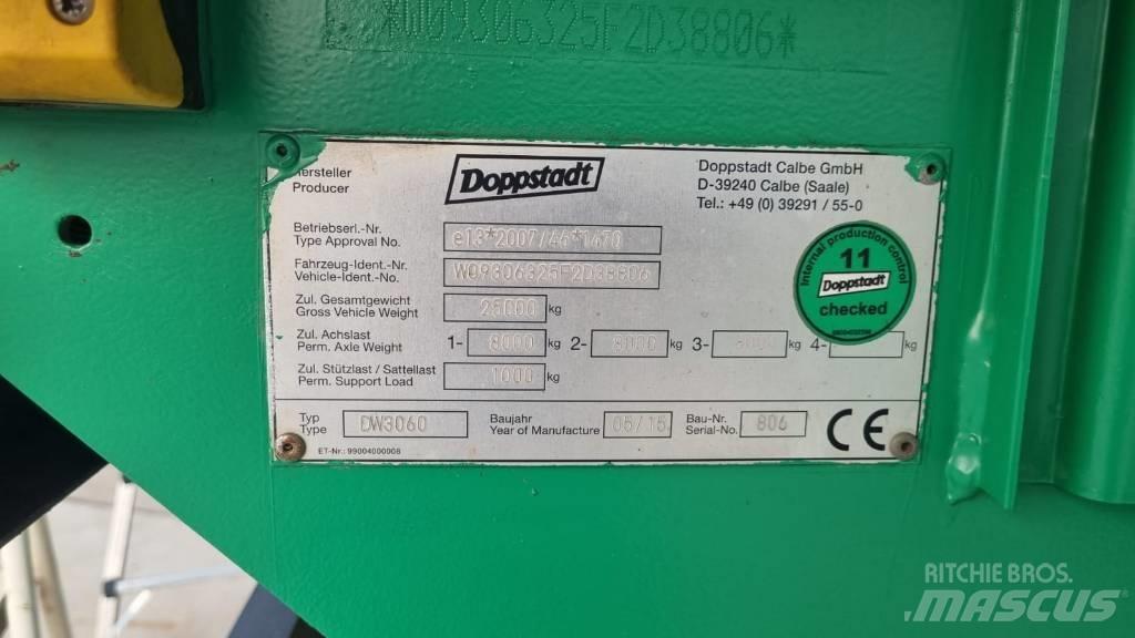 Doppstadt DW 3060 Haketuskoneet