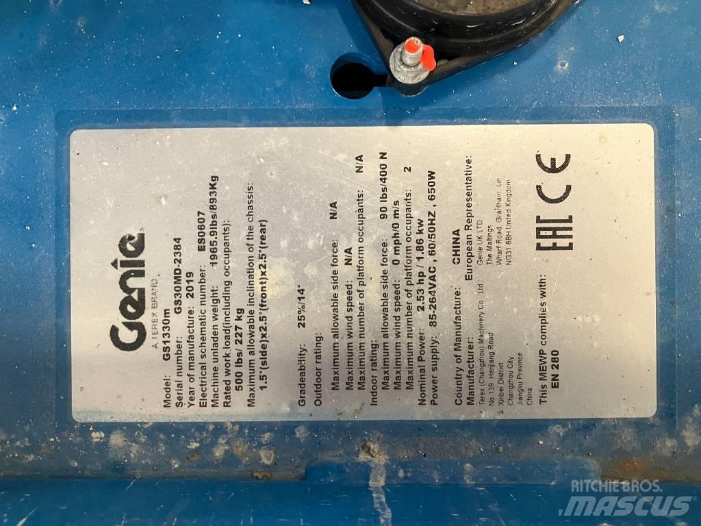 Genie GS 1330 Saksilavat