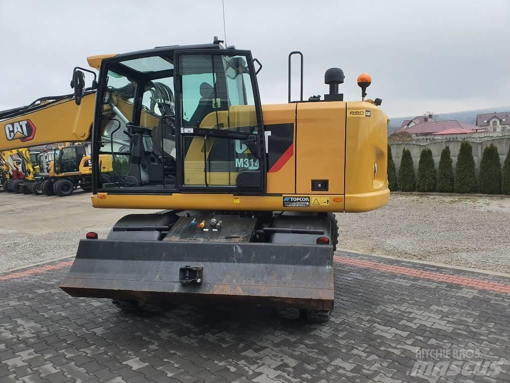 CAT M 314 F Pyöräkaivukoneet