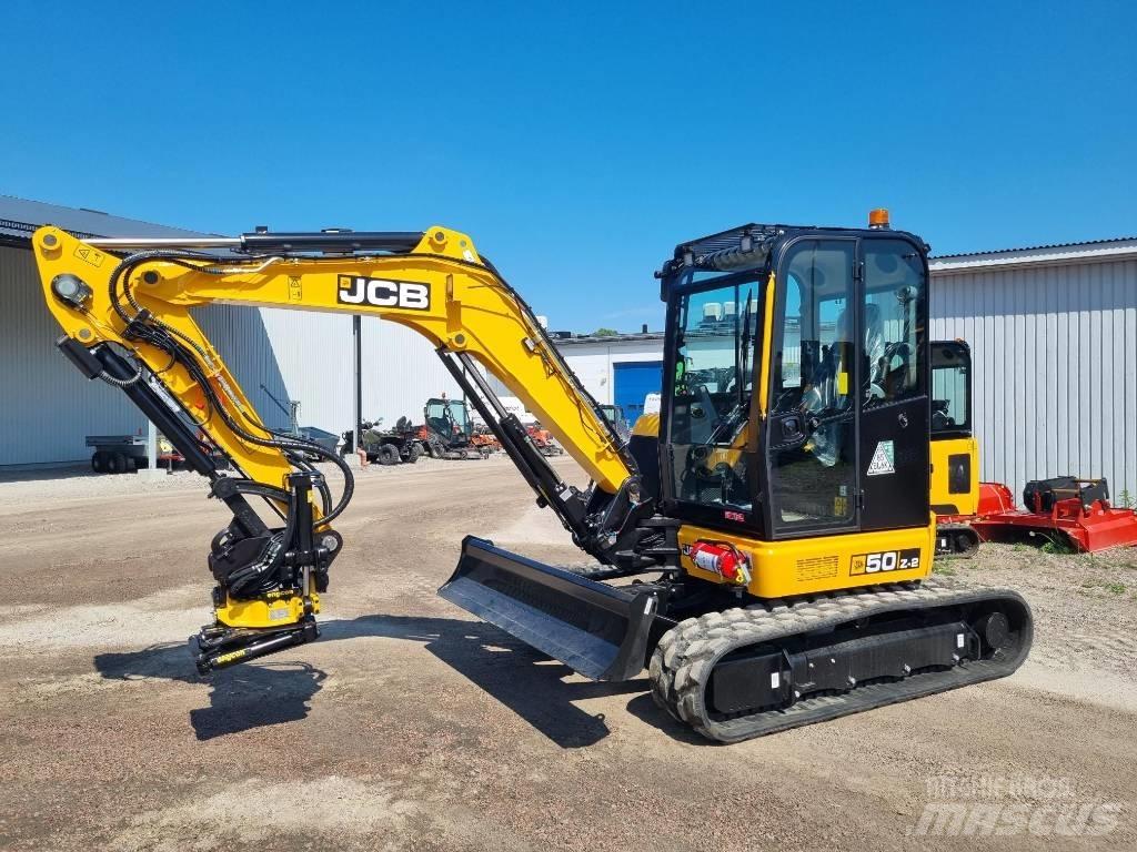 JCB 50Z-2,  Omg.lev! Minikaivukoneet < 7t