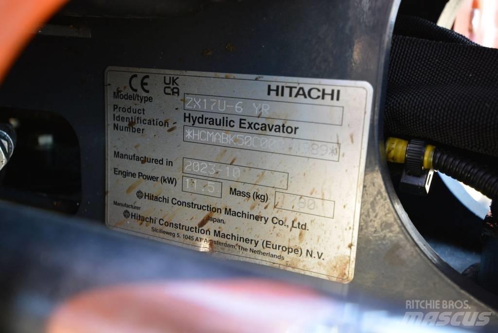 Hitachi ZX 17 U-6 Minikaivukoneet < 7t