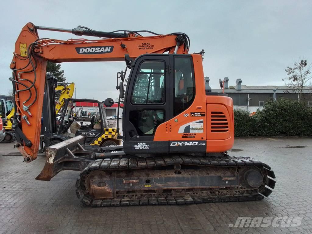 Doosan DX140LCR-5 Telakaivukoneet