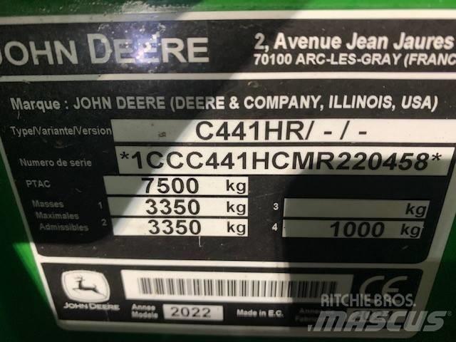 John Deere C441 R Pyöröpaalaimet